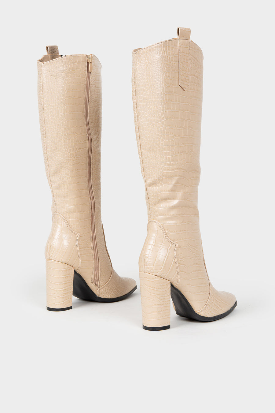 Olivia Boots - Beige